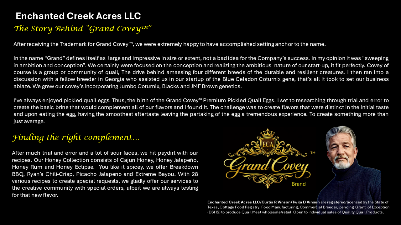Story behind Grand Covey